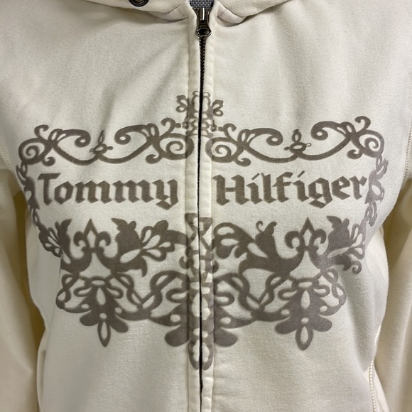TOMMY Hillfigure zip up hoodie size S/P - Picture 4 of 9